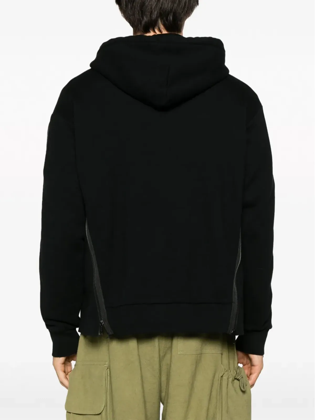 Undercover ロゴパッチ コットン パーカー - 画像4