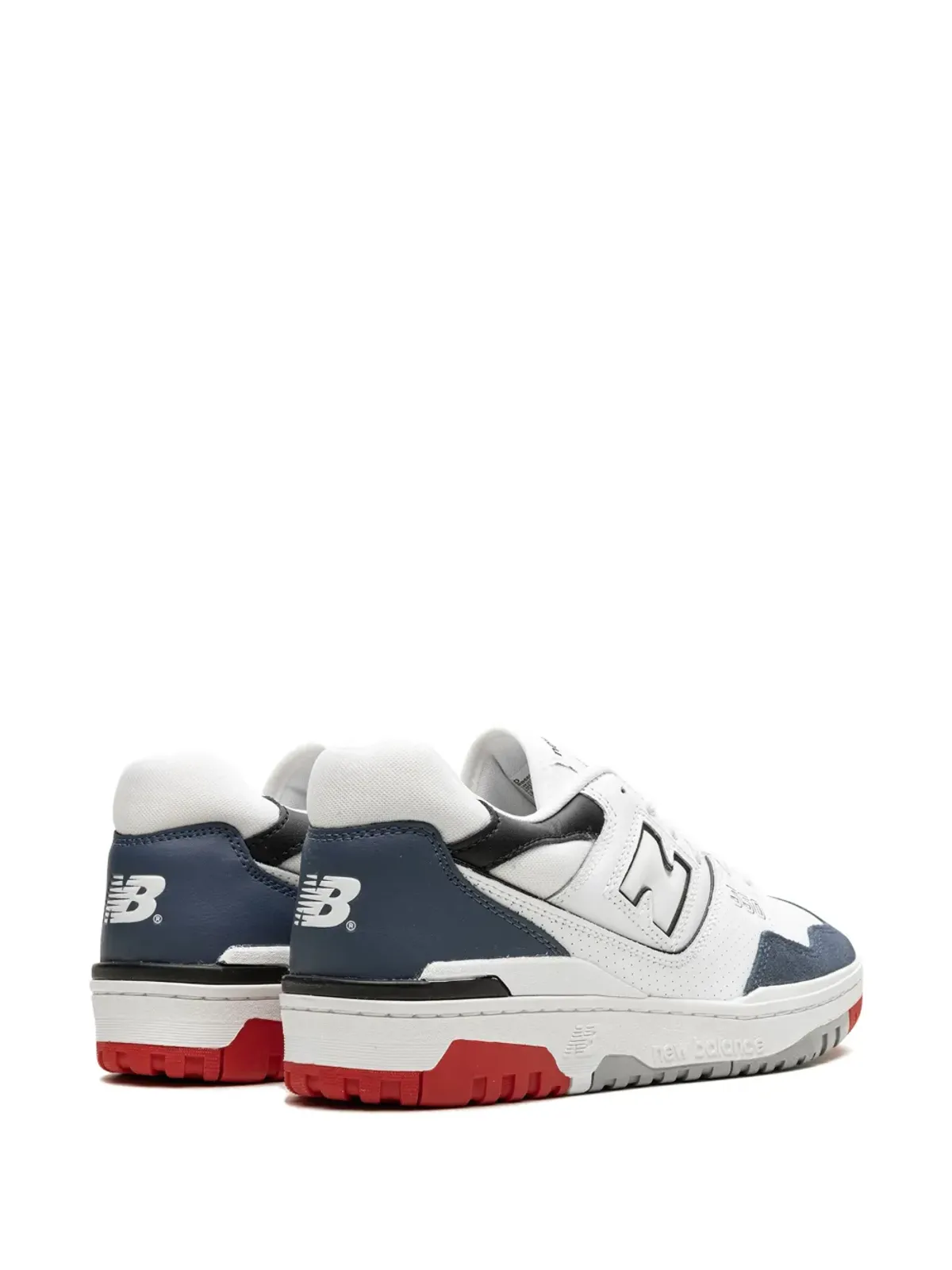 New Balance 550 ホワイト/ネイビー/レッド - 画像3