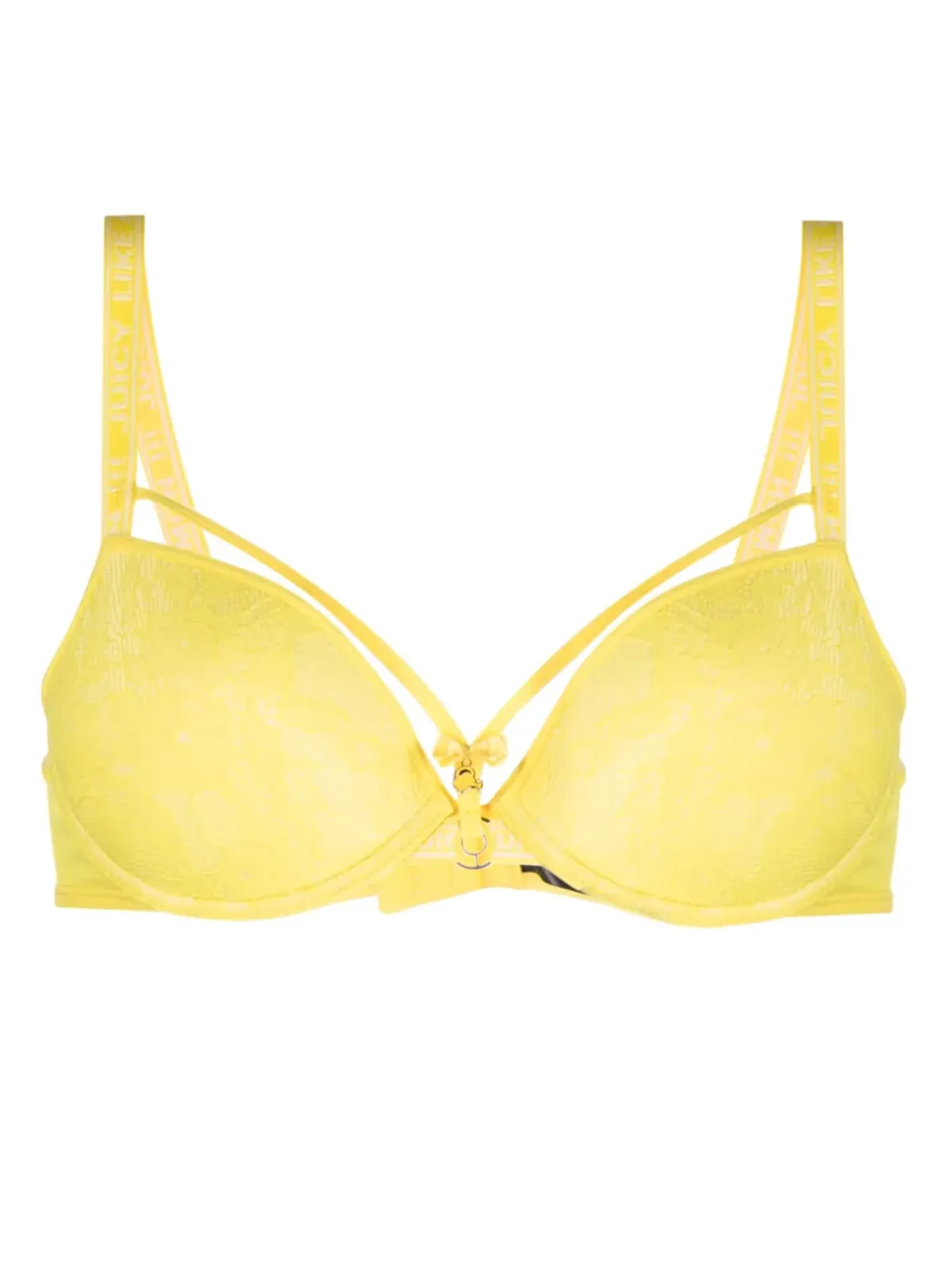 Marlies Dekkers スペースオデッセイ パッド入りプッシュアップブラ - イエロー - 画像1