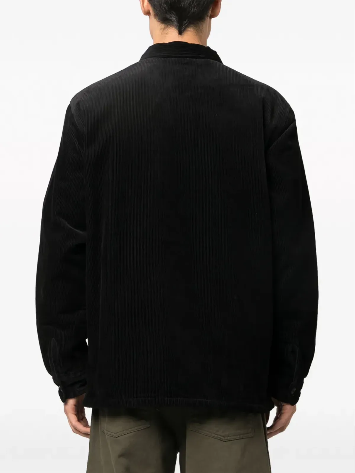 Carhartt WIP ロゴパッチ付きコットン シャツジャケット - 画像4