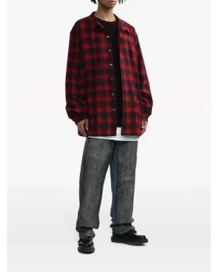 MM6 Maison Margiela パネルド ミッドライズ ストレートジーンズ - サムネイル2