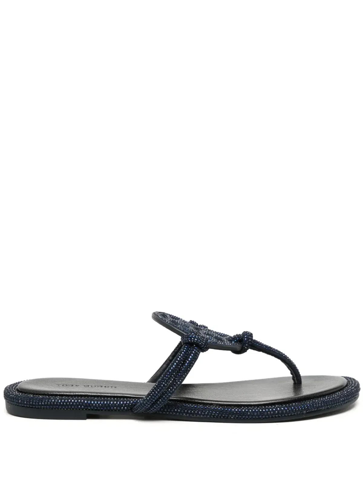 Tory Burch Miller Pavé クリスタル装飾サンダル - ブルー - 画像1