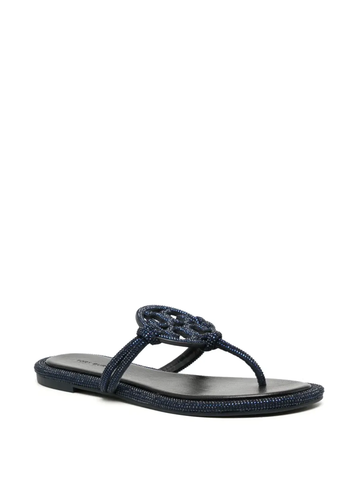 Tory Burch Miller Pavé クリスタル装飾サンダル - ブルー - 画像2