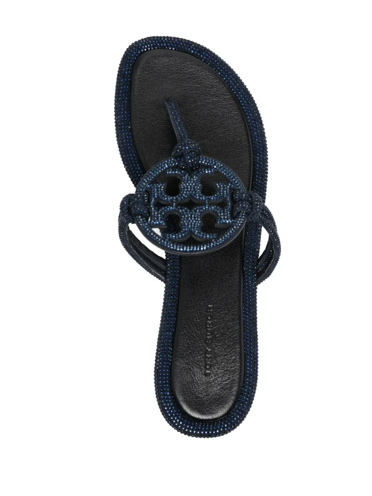 Tory Burch Miller Pavé クリスタル装飾サンダル - ブルー - 画像4