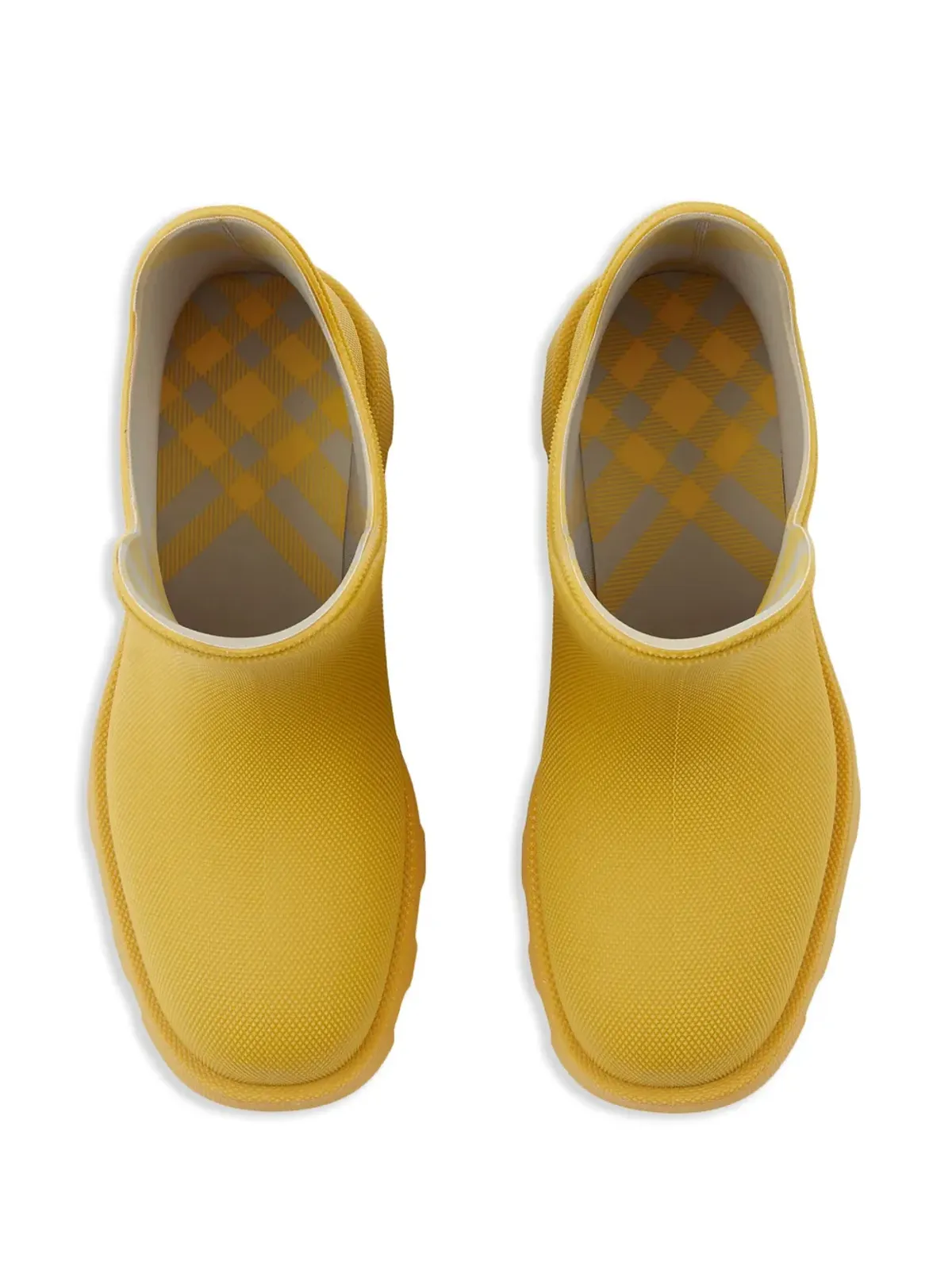 Burberry ピーベルド ラバー レインブーツ - 画像4
