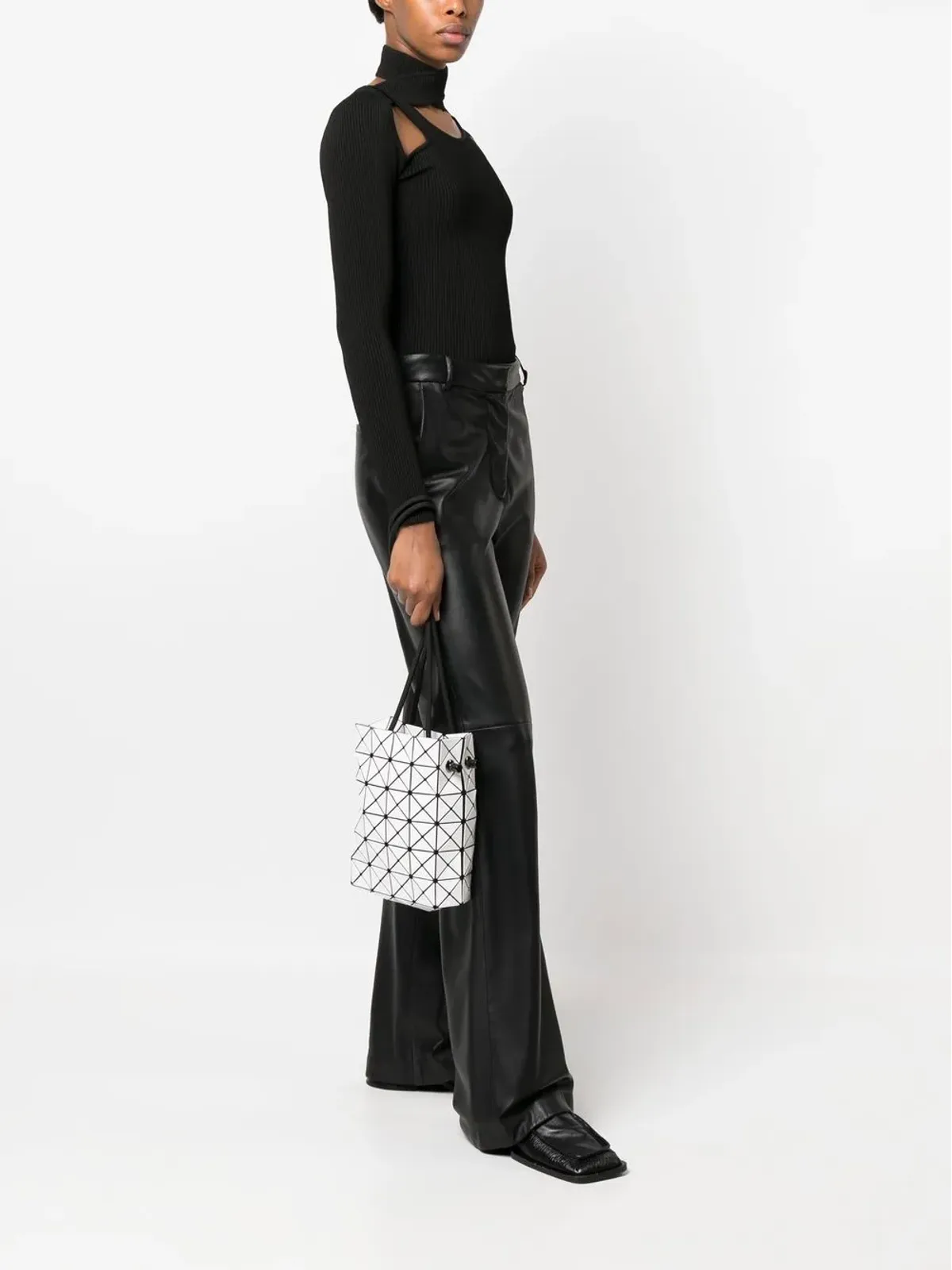Bao Bao Issey Miyake Wring ジオメトリックパネルドデザイン ショルダーバッグ - 画像2