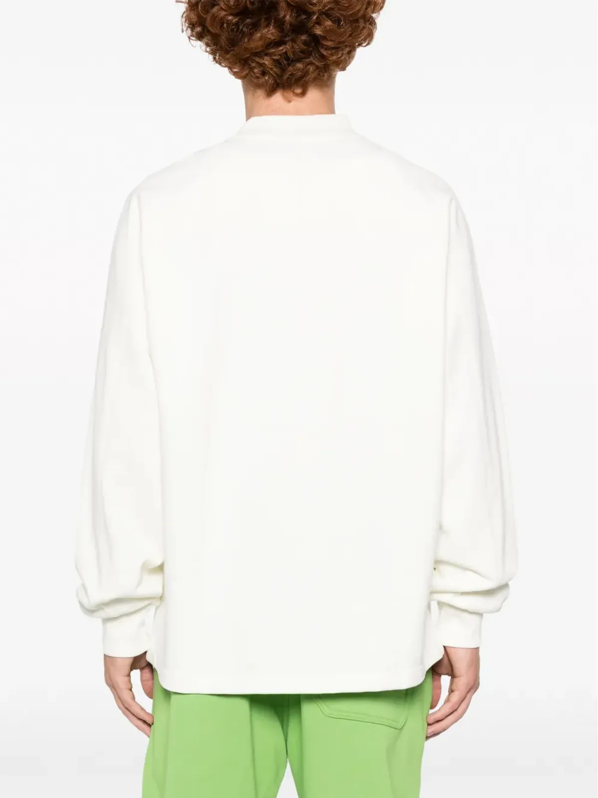 Y-3 ロゴパッチ オーガニックコットン スウェットシャツ - 画像4