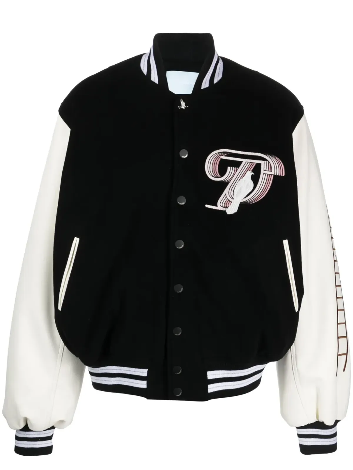 3PARADIS レターメン varsity ボンバージャケット - 画像1
