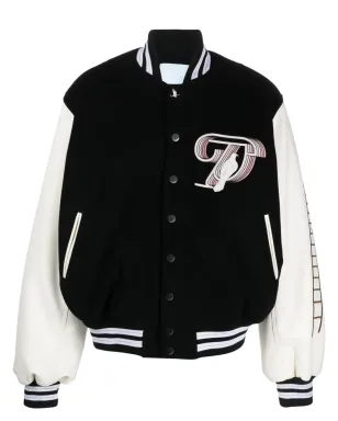 3PARADIS レターメン varsity ボンバージャケット - サムネイル1