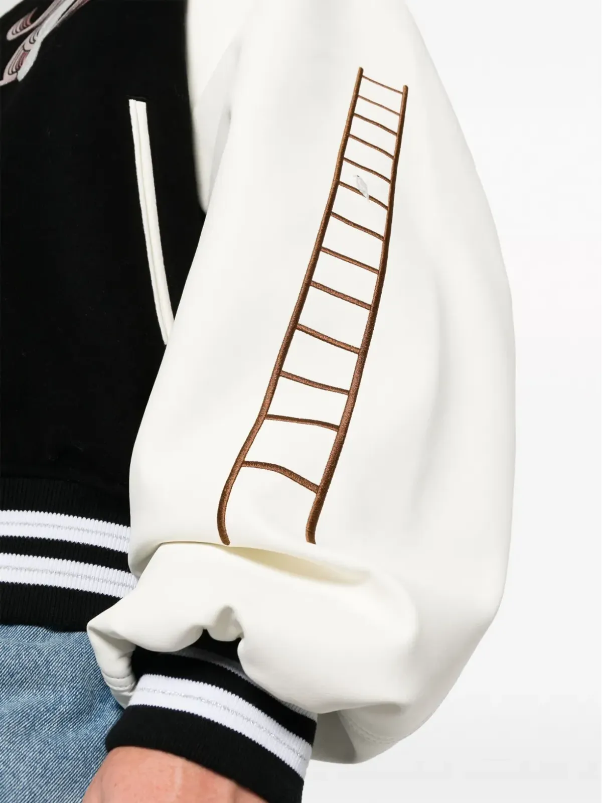3PARADIS レターメン varsity ボンバージャケット - 画像5
