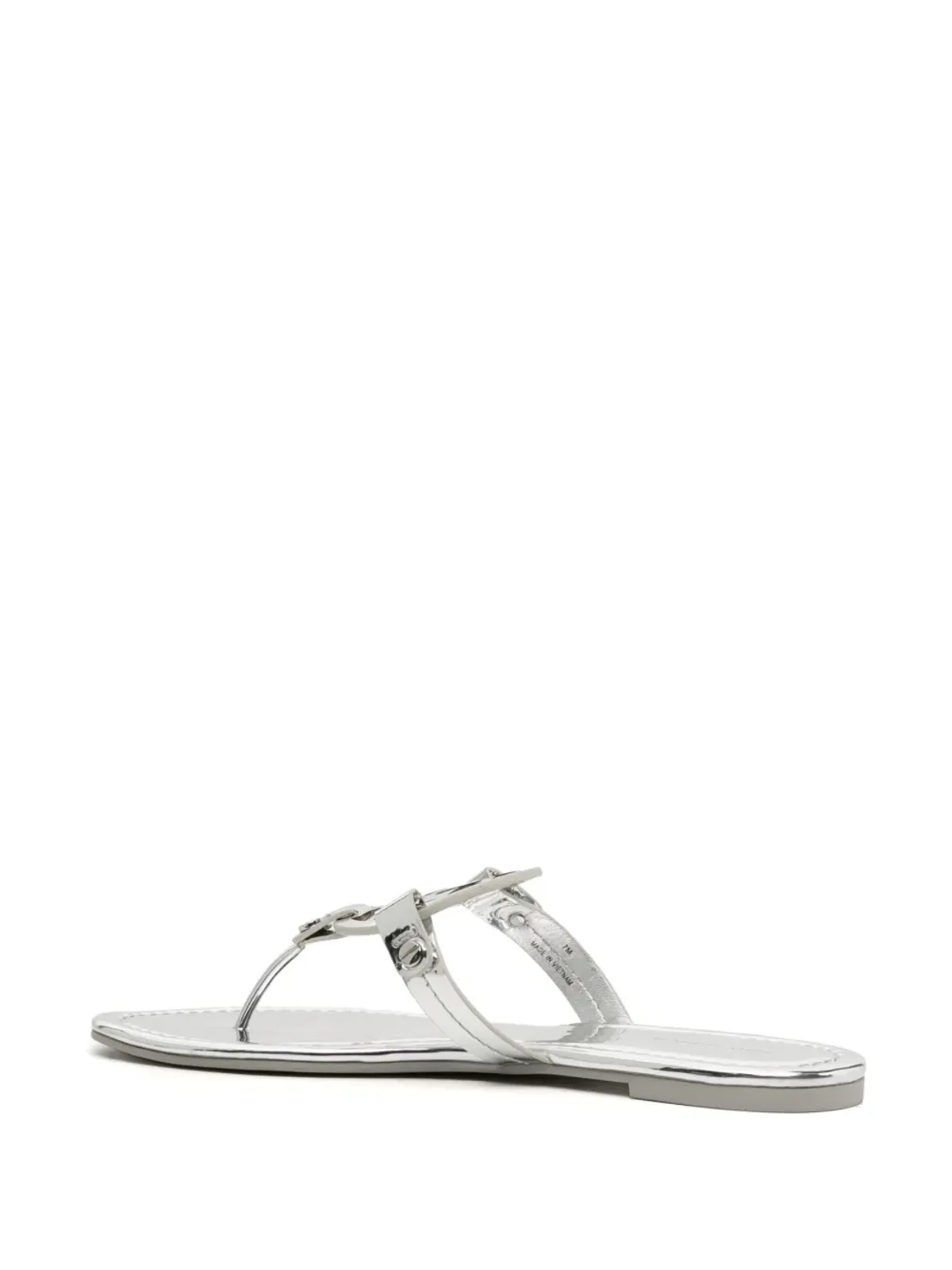 Tory Burch ミラー メタリック フリップフロップ - 画像3