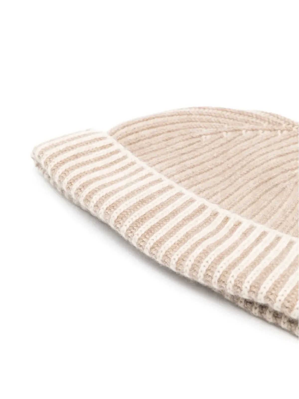 Sease リブ編みカシミアビーニー - 画像2