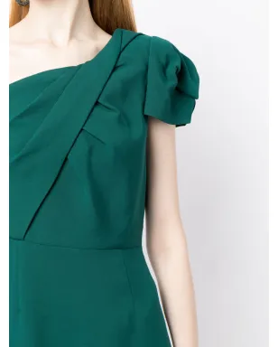Roland Mouret アシンメトリック ノースリーブ ミディドレス - サムネイル5