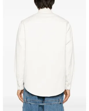 Bally フラップポケット付きコットンシャツ - White - サムネイル4