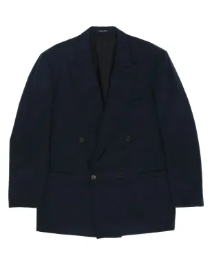 Saint Laurent ビンテージ 1990年代 ダブルブレスト ブレザー - ブルー - サムネイル1