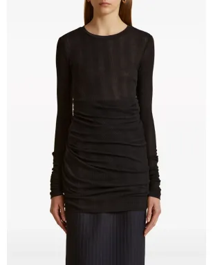 KHAITE レノラ リブ Tシャツ - サムネイル3