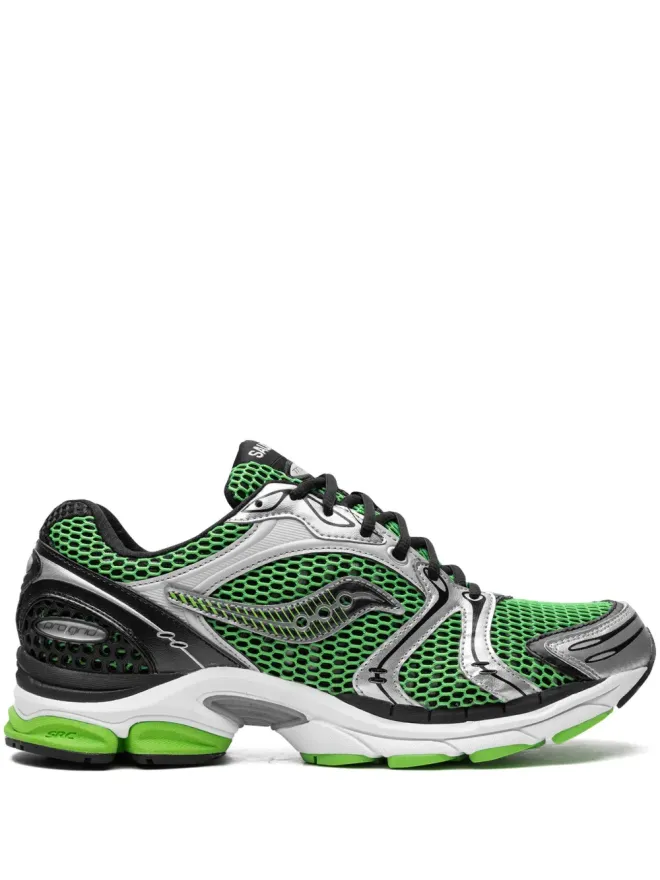 Saucony Saucony ProGrid Triumph 4 グリーン／シルバー スニーカーの商品画像