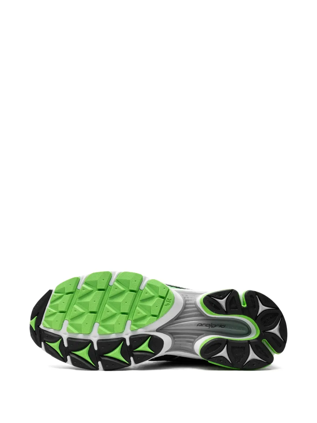 Saucony ProGrid Triumph 4 グリーン／シルバー スニーカー - 画像4