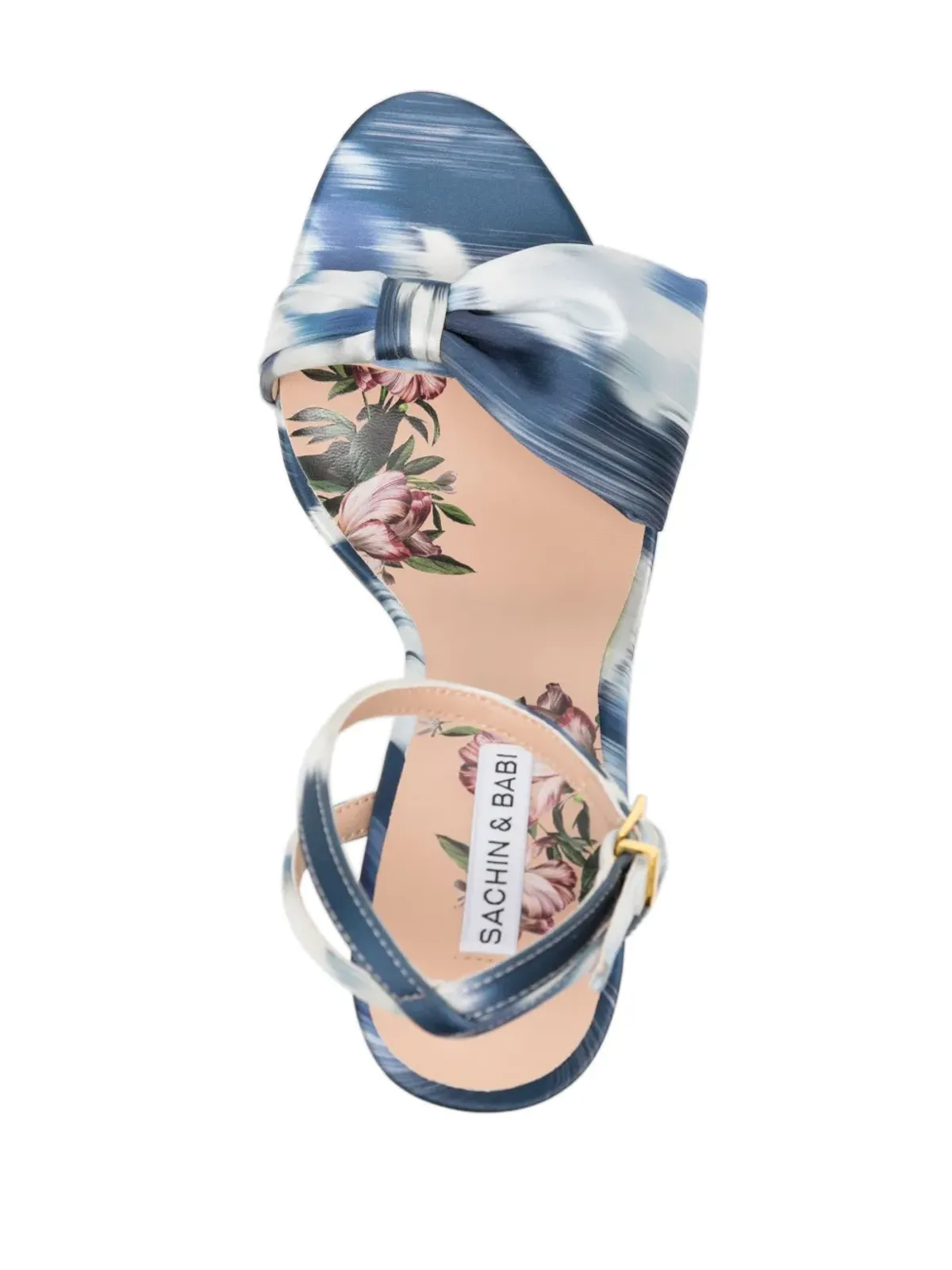 Sachin & Babi Chelsea bow-detail サンダル - 画像4