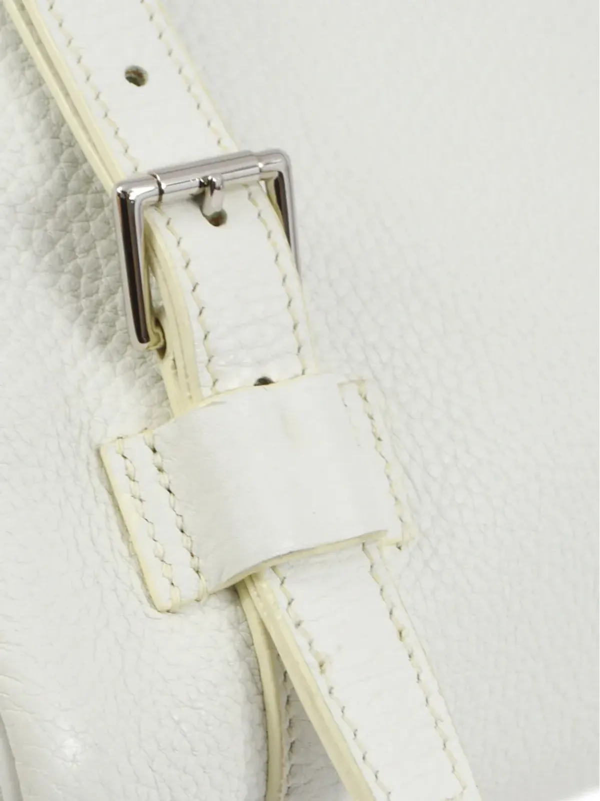 Hermès ビンテージ Pursangle 31 ハンドバッグ - ホワイト - 画像5
