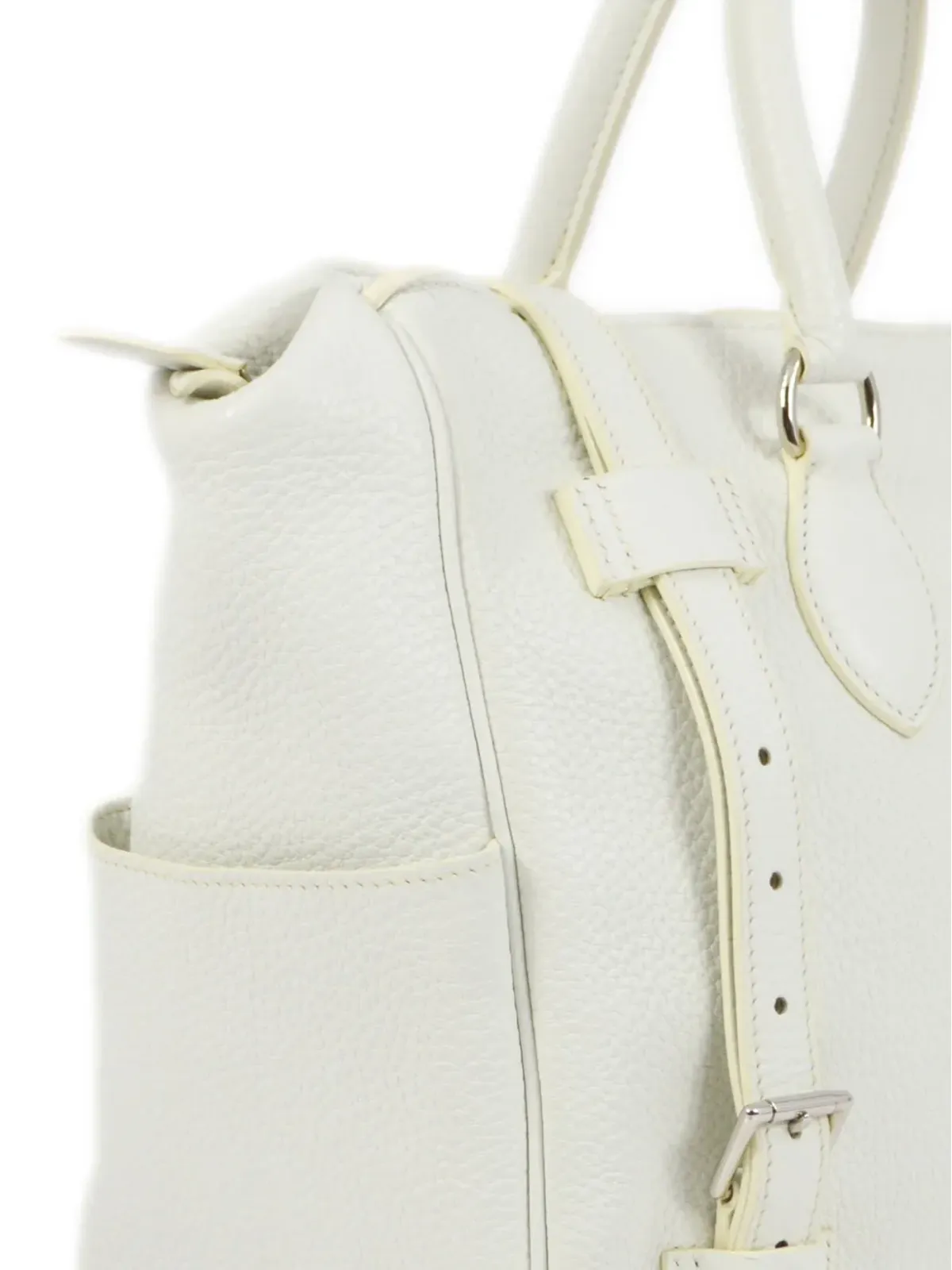 Hermès ビンテージ Pursangle 31 ハンドバッグ - ホワイト - 画像3