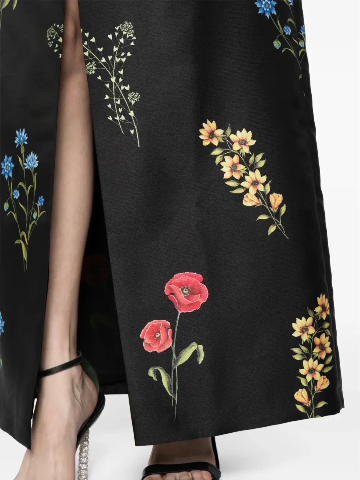 Sachin & Babi Marsden floral-print gown - Black - 画像5