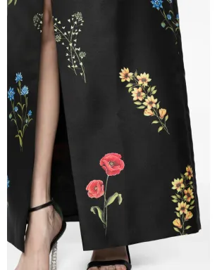 Sachin & Babi Marsden floral-print gown - Black - サムネイル5