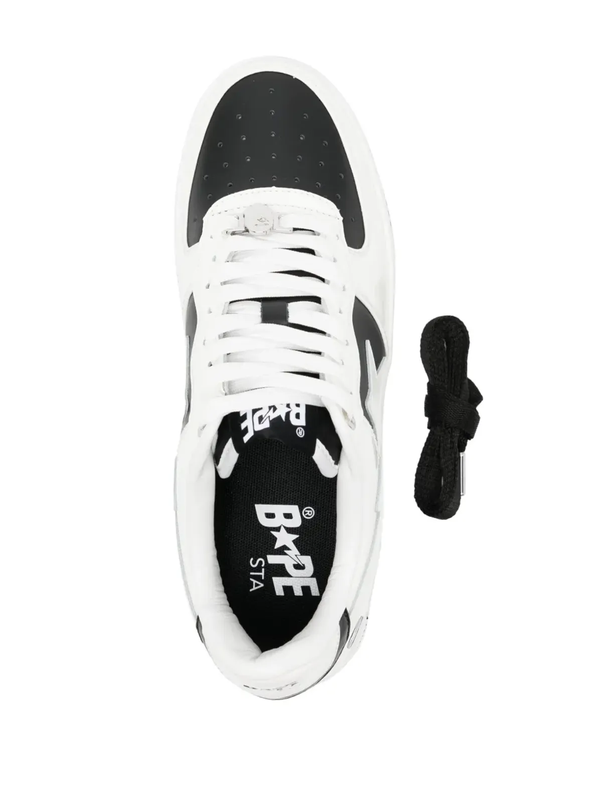 A BATHING APE® Bape Sta #6 スニーカー - ブラック - 画像4
