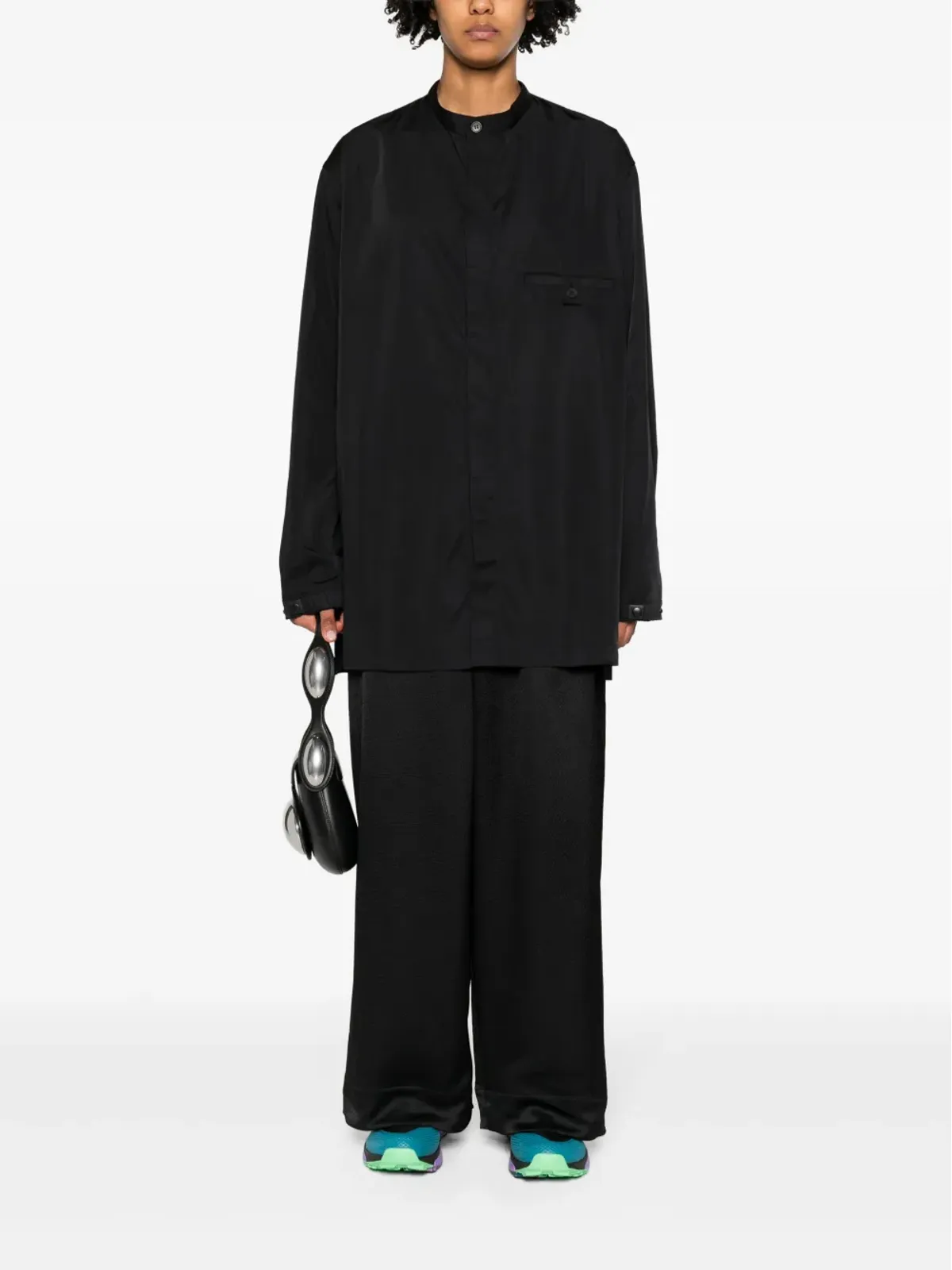 Y-3 x Adidas シアサッカー トラックパンツ - ブラック - 画像3