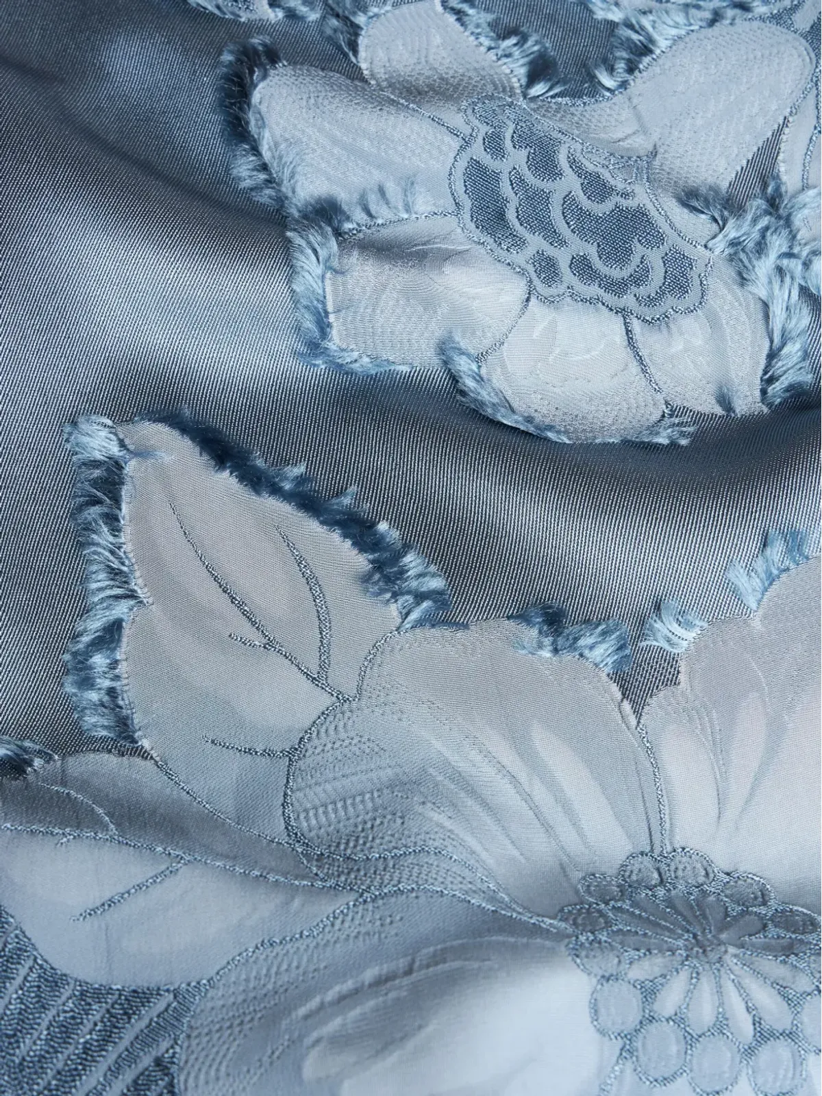 ETRO フローラルジャカード アシンメトリックトップ - ブルー - 画像4