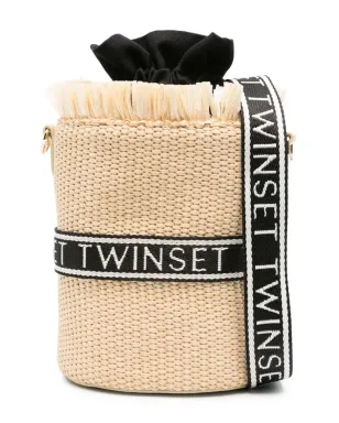 TWINSET Kids ロゴトリム バケットバッグ - サムネイル1
