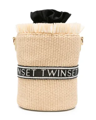 TWINSET Kids ロゴトリム バケットバッグ - サムネイル3
