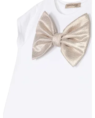 Hucklebones London ボウ付きジャージーTシャツ - サムネイル3