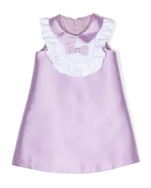 Hucklebones London フリルディテール付きサテンミディドレス - サムネイル1