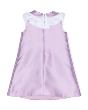Hucklebones London フリルディテール付きサテンミディドレス - サムネイル2