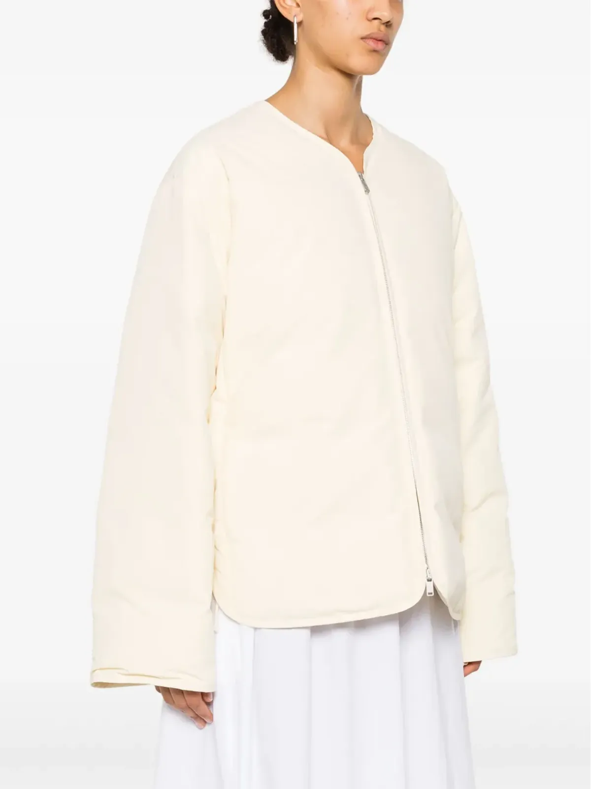 Jil Sander 長袖パッド入りジャケット - ニュートラルカラー - 画像3