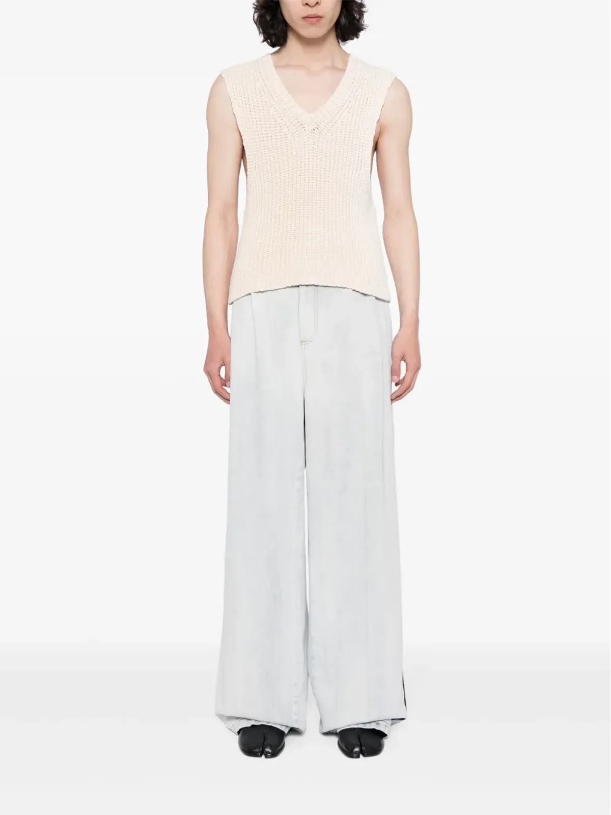 Maison Margiela Memory Of ワイドレッグジーンズ - 画像2