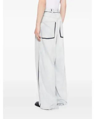 Maison Margiela Memory Of ワイドレッグジーンズ - サムネイル4