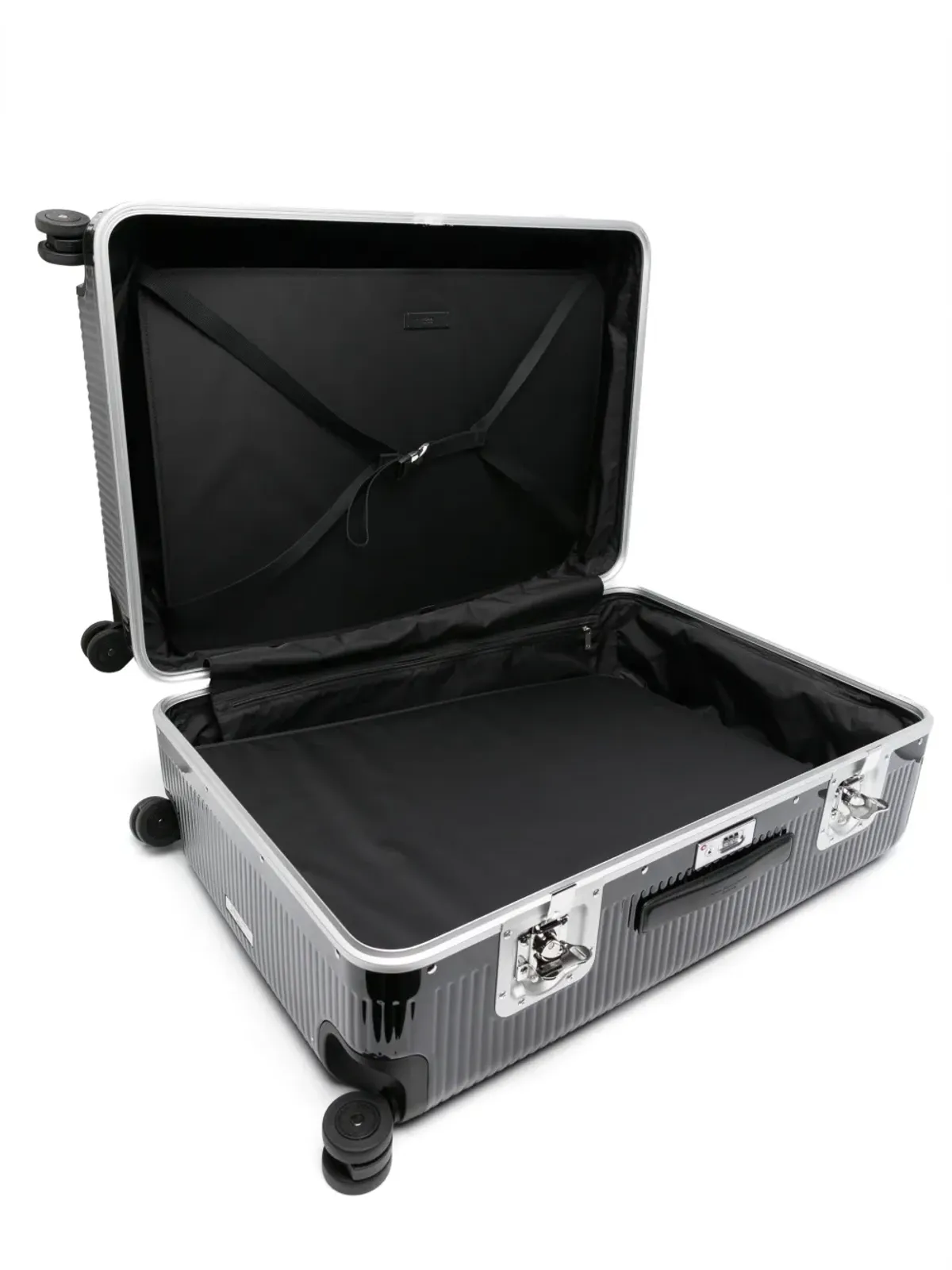 FPM Milano Bank Light Trunk L four wheels suitcase - Black - 画像5