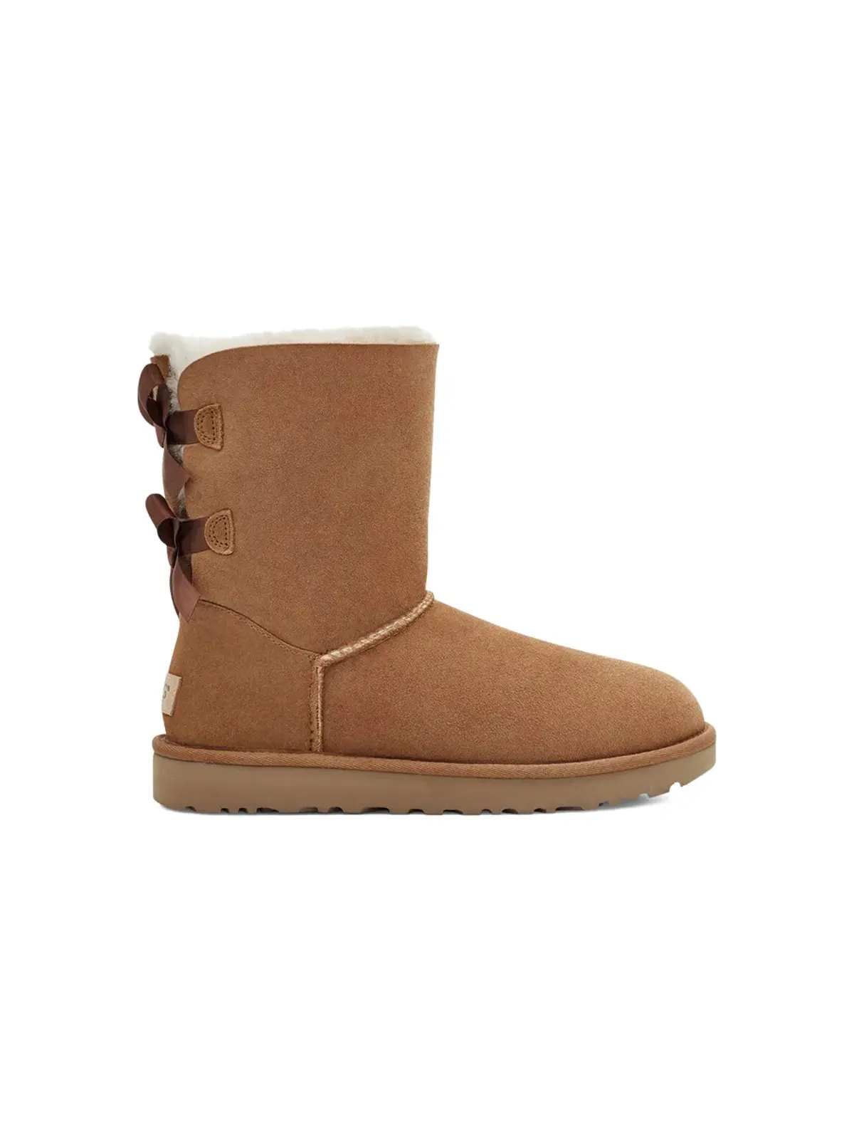 UGG Kids Bailey Bow 2 Chestnut ブーツ - 画像1
