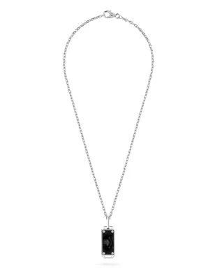 Philipp Plein スカルボーン ネックレス - シルバー - サムネイル1