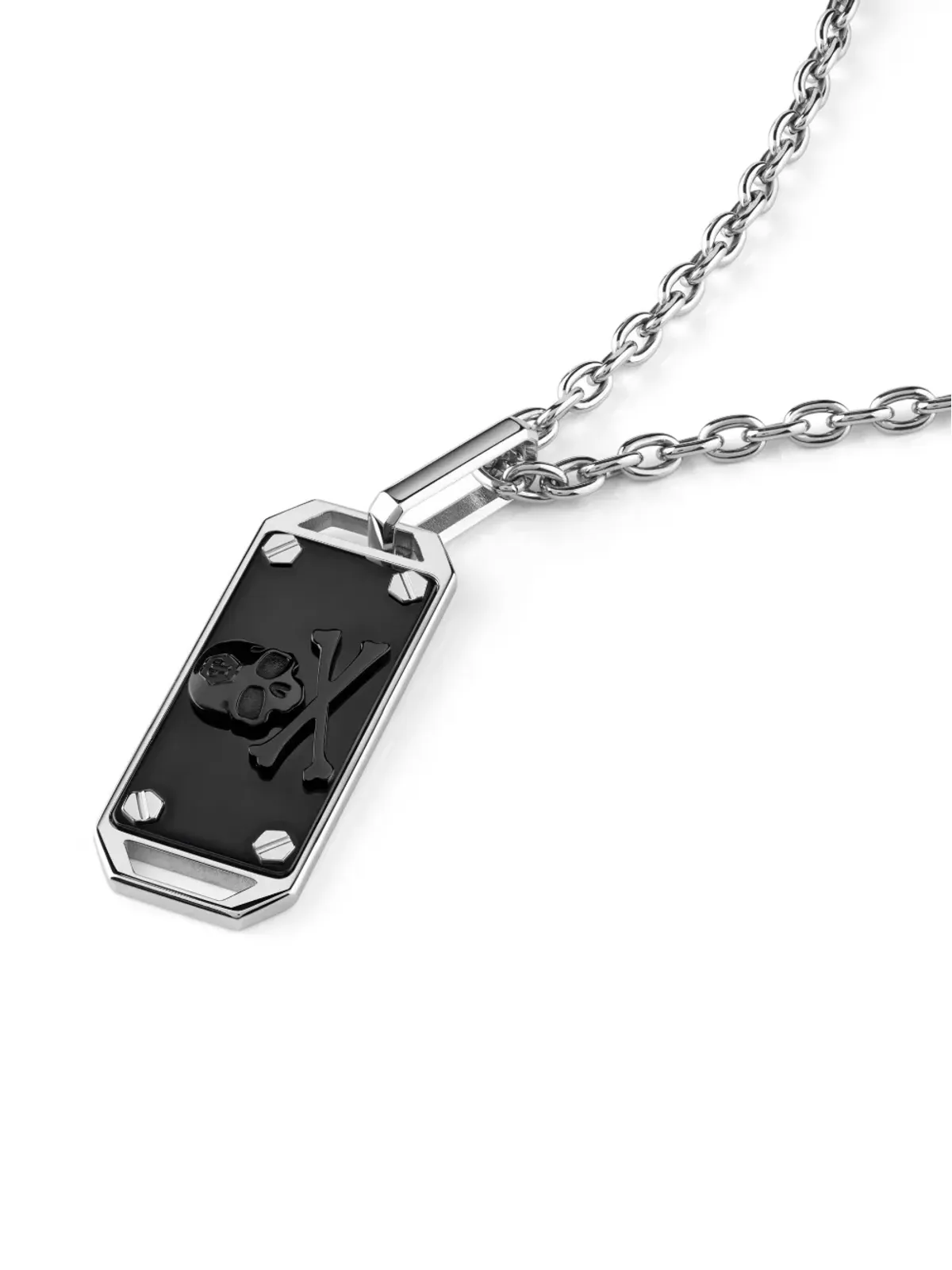 Philipp Plein スカルボーン ネックレス - シルバー - 画像2