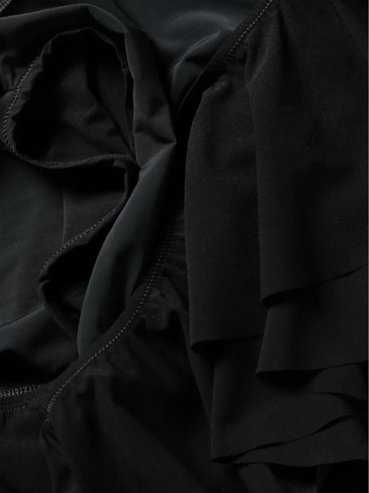 ISABEL MARANT Sicilya ラッフルディテール水着 - ブラック - 画像3