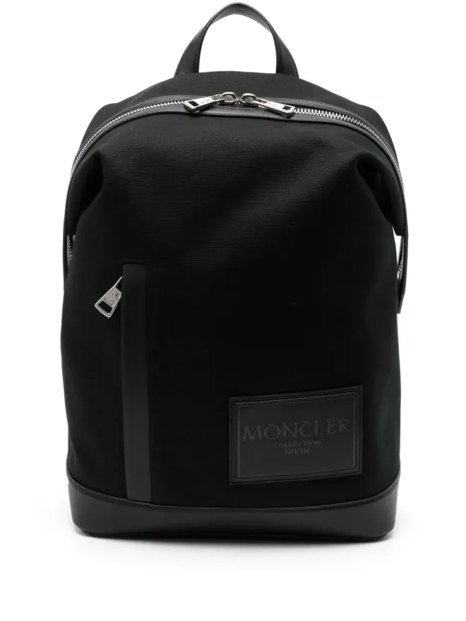 Moncler Moncler Alanah ロゴパッチ バックパック - ブラックの商品画像