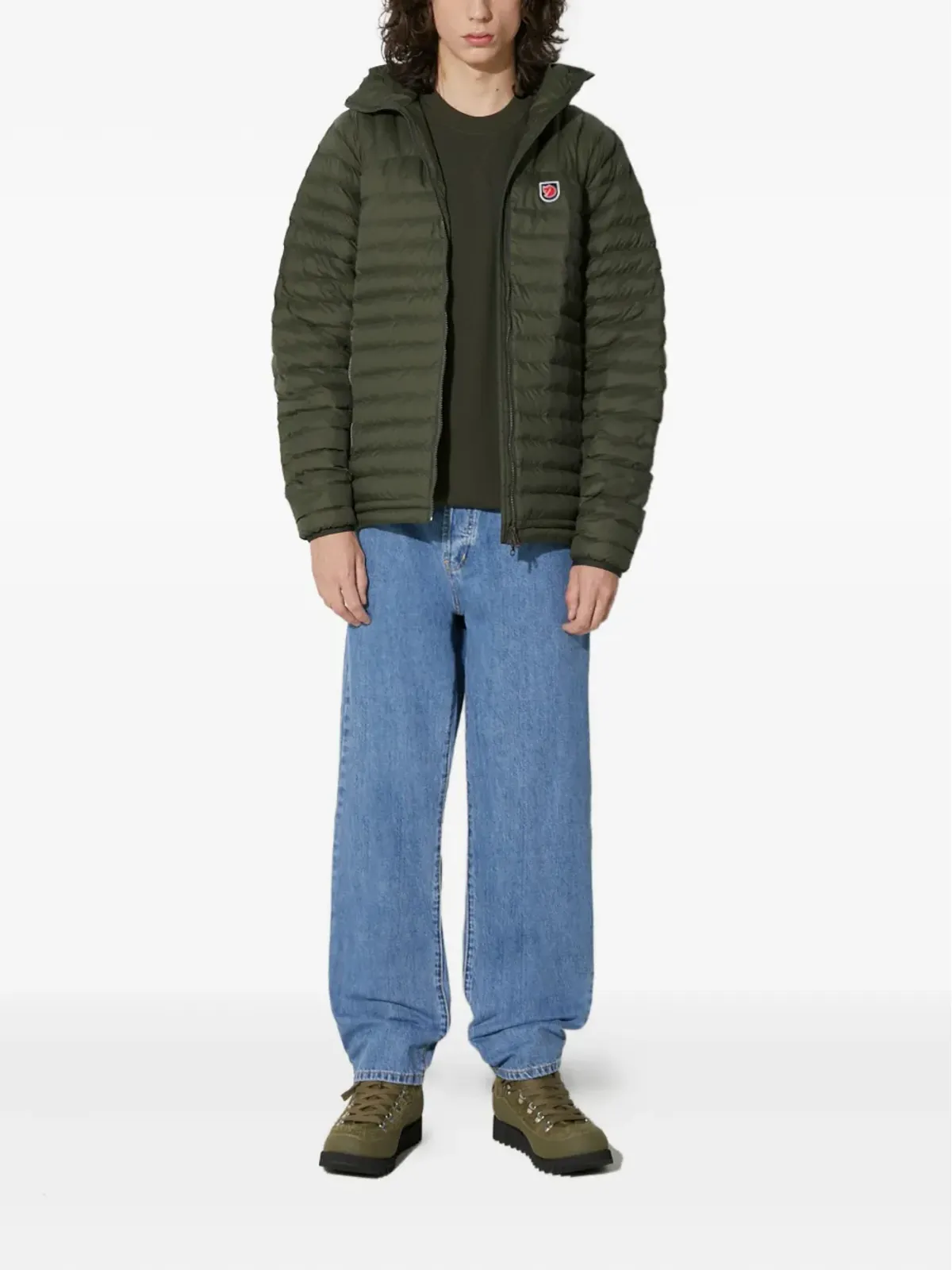 Fjällräven ロゴパッチ クルーネック スウェットシャツ - 画像2