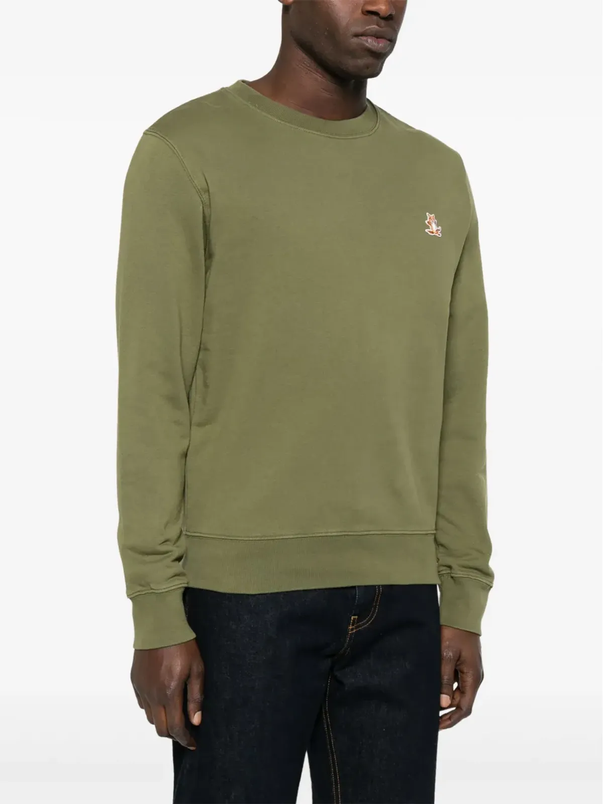 Maison Kitsuné Chillax Fox コットン スウェットシャツ - グリーン - 画像3