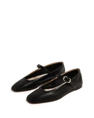 Le Monde Beryl buckle-fastening leather Mary Janes - Black - サムネイル4