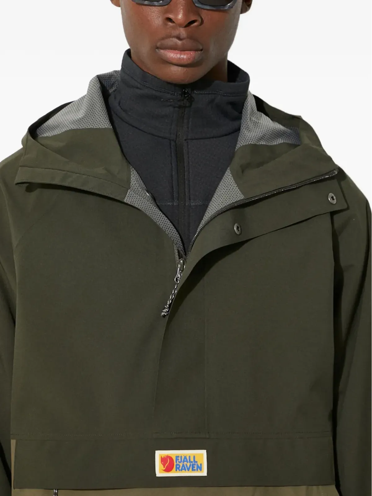 Fjällräven フード付きツートーンジャケット - 画像5