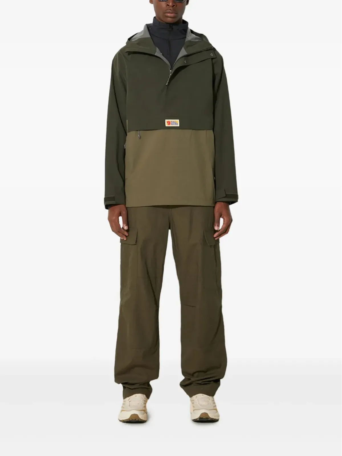 Fjällräven フード付きツートーンジャケット - 画像2
