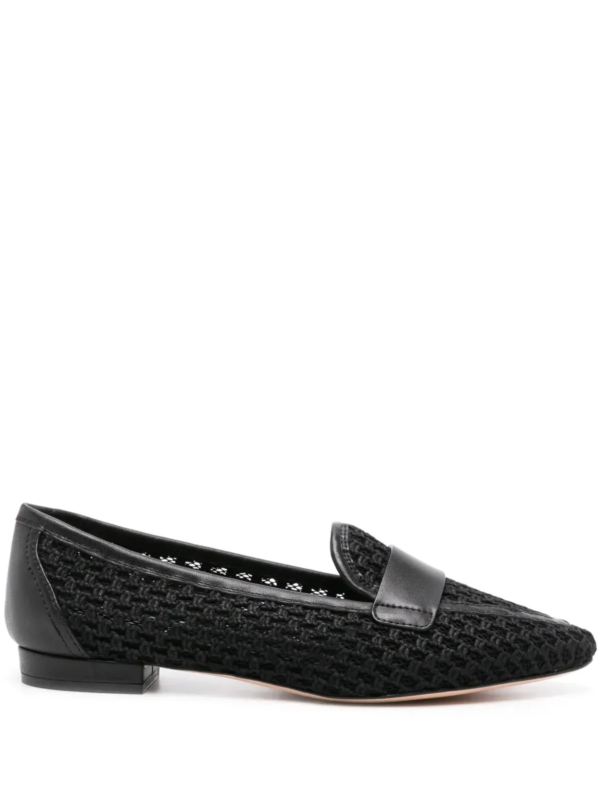 AGL Blanca Plots woven loafers - Black - 画像1